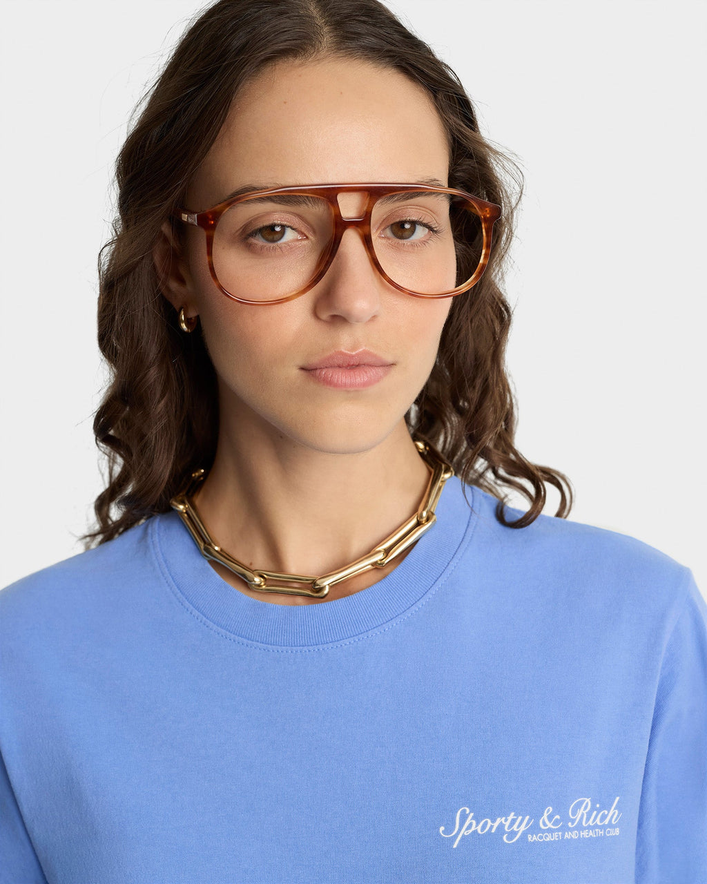 Syracuse T-Shirt - Flax blue