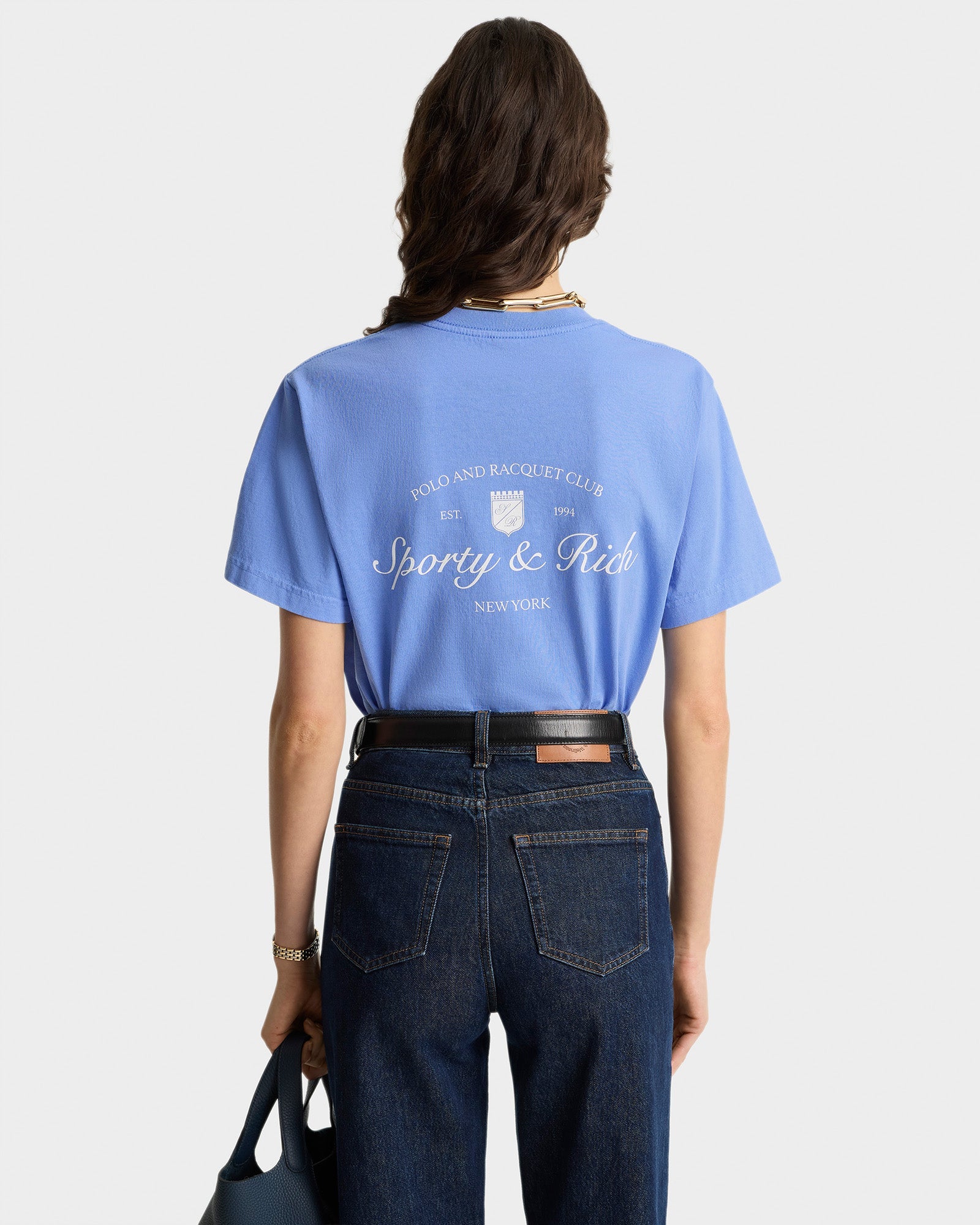Syracuse T-Shirt - Flax blue