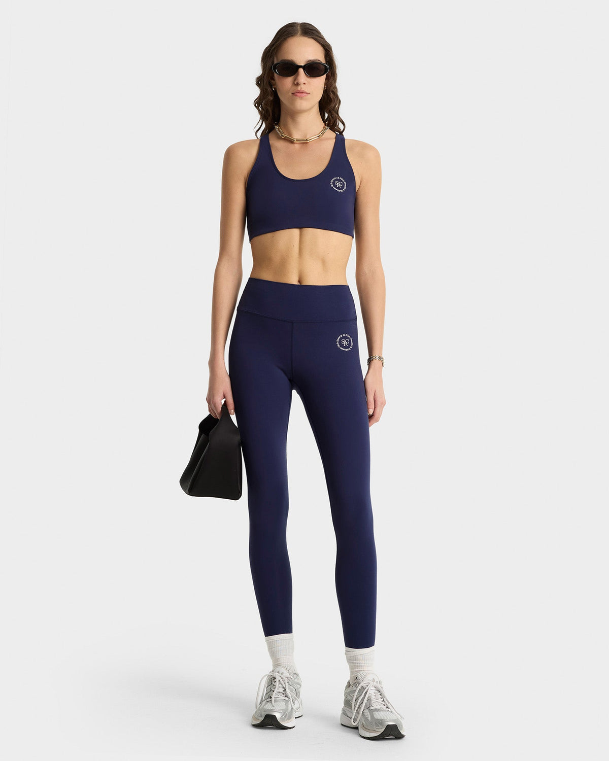 SRHWC Legging - Navy/White