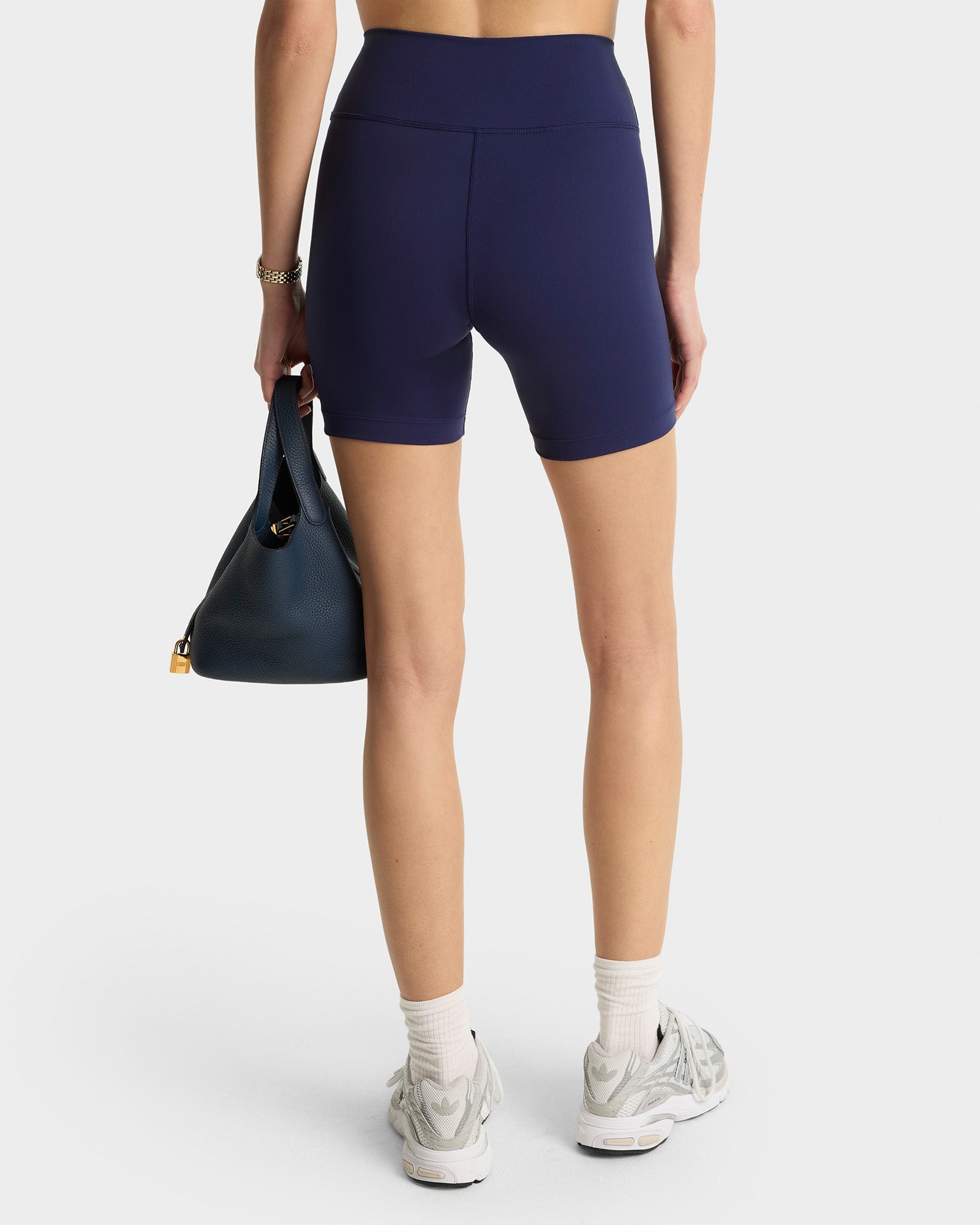 SRHWC Biker Short - Navy/White