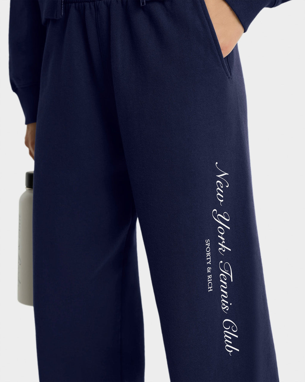 NY Tennis Club Sweatpant - Navy/White