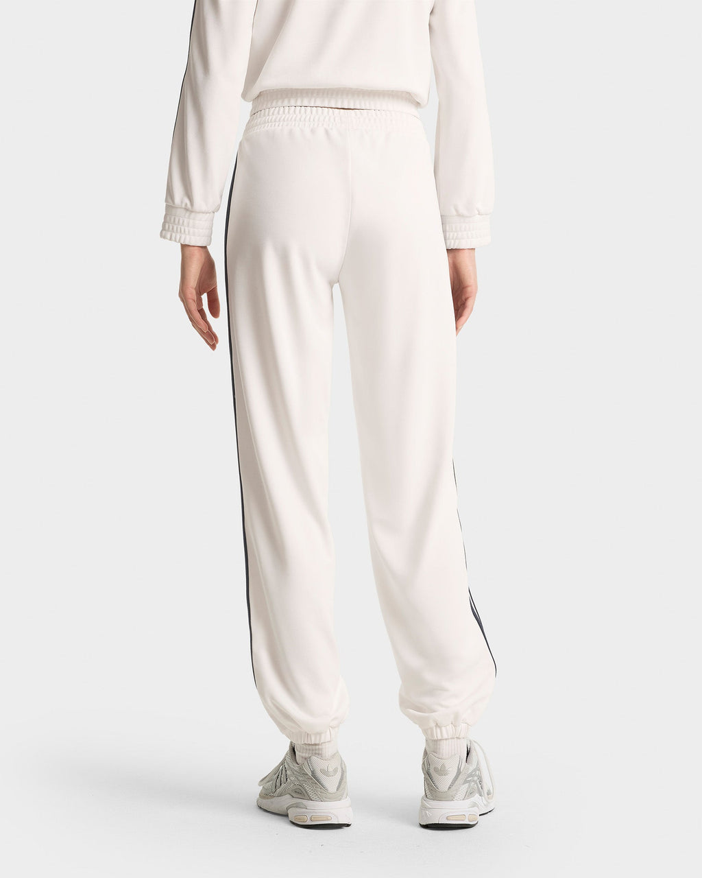 Crown Tennis Track Pant - White/Navy