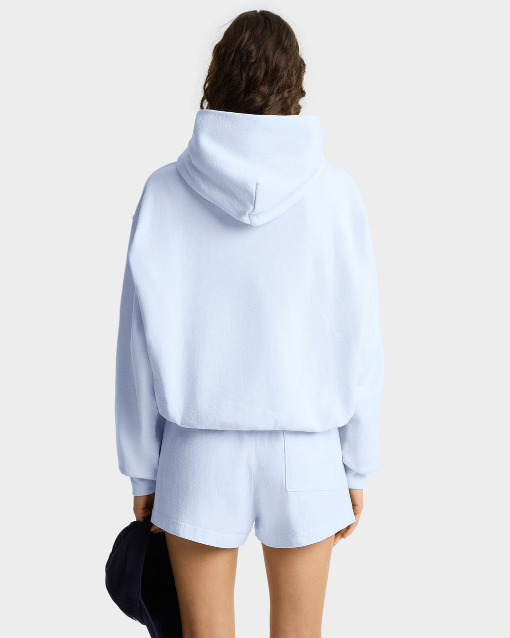 Syracuse Embroidered Hoodie - Ciel/Navy