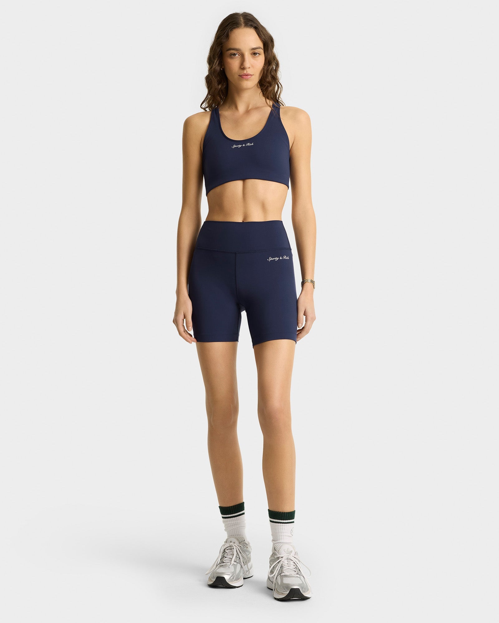 Syracuse Sports Bra - Navy/White