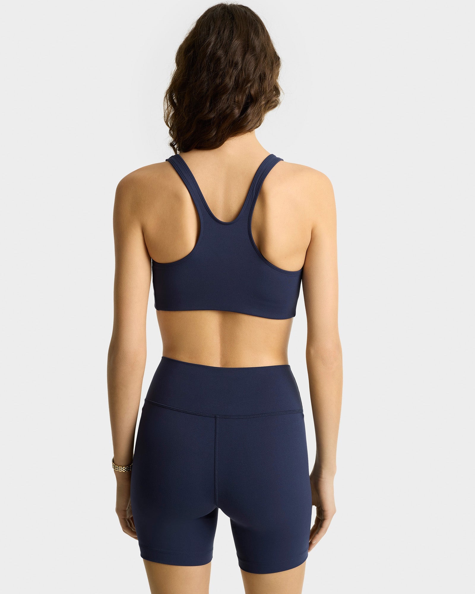 Syracuse Sports Bra - Navy/White