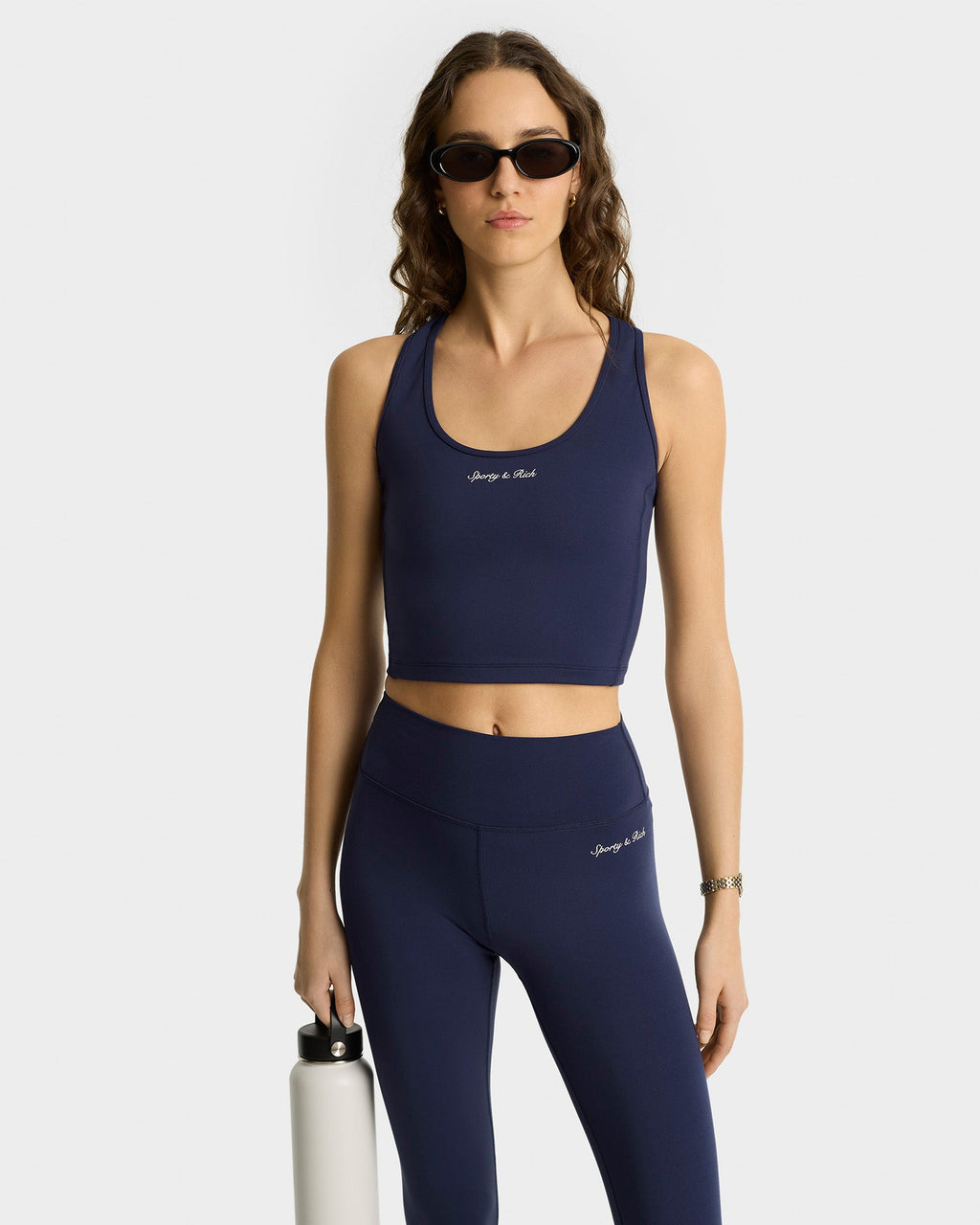 Syracuse Sports Tank - Navy/White