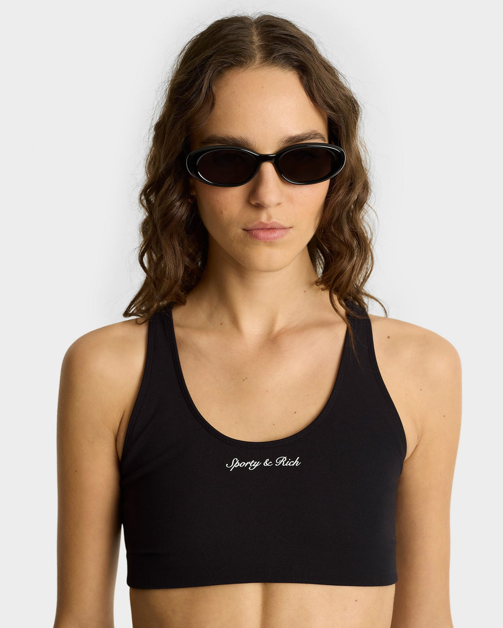 Syracuse Sports Bra - Black/White