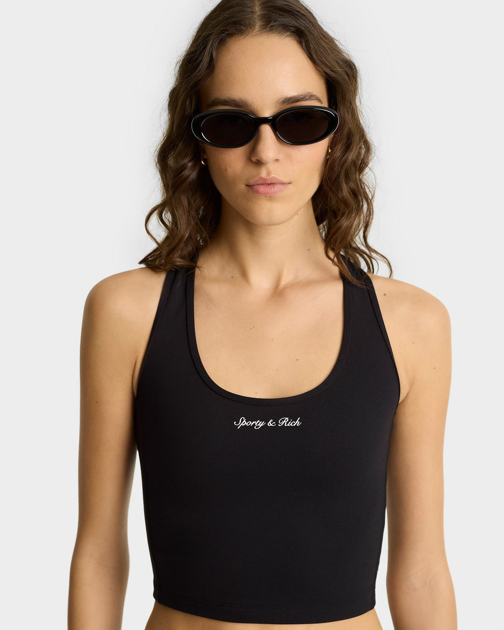 Syracuse Sports Tank - Black/White