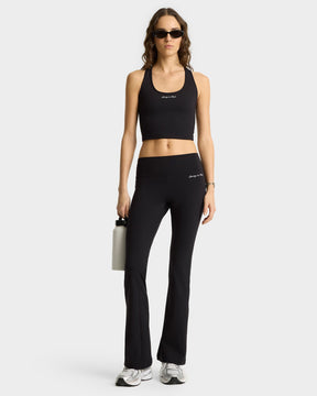 Syracuse Flare Leggings - Black/White