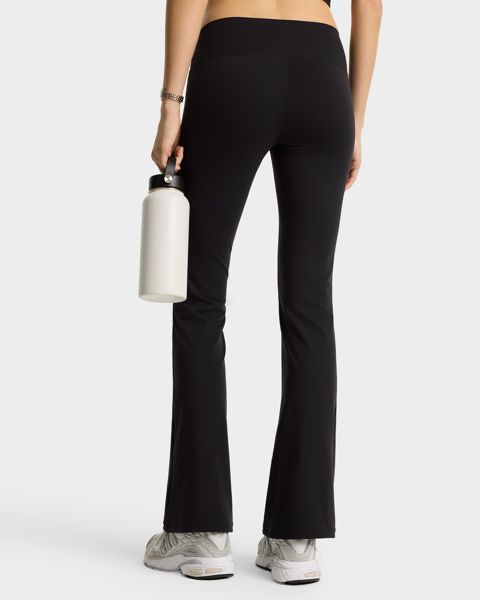 Syracuse Flare Leggings - Black/White