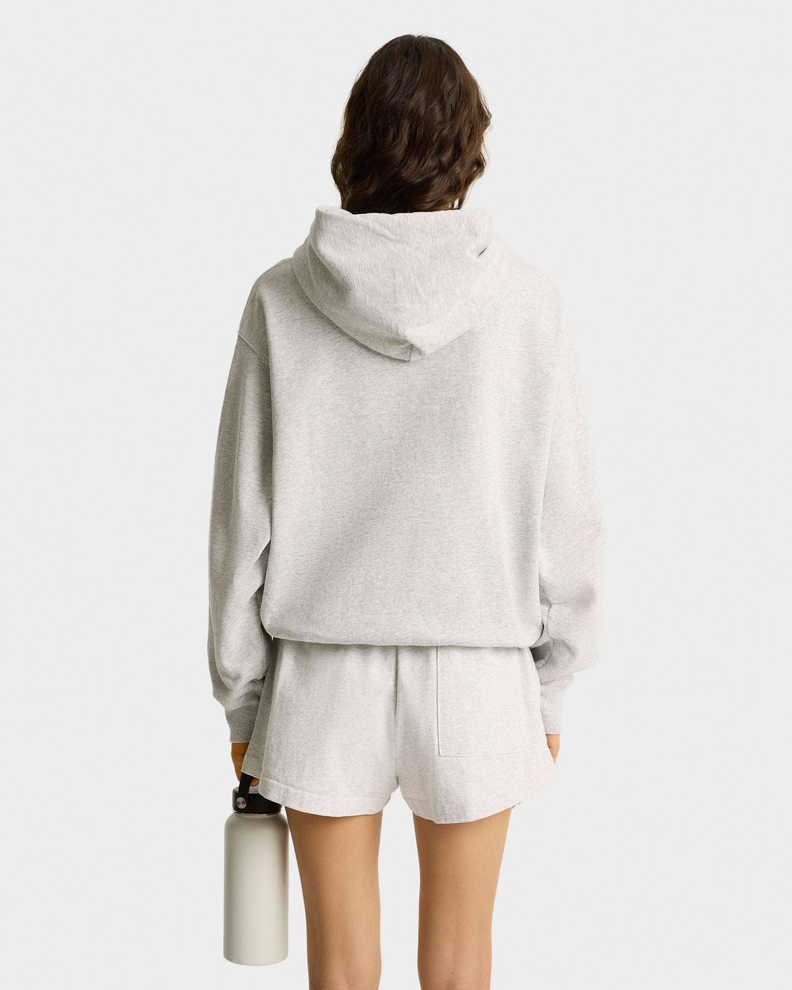 Syracuse Embroidered Hoodie - Heather Gray/Navy