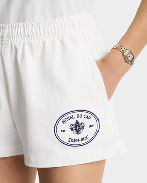 Eden Crest Disco Short - White/Navy