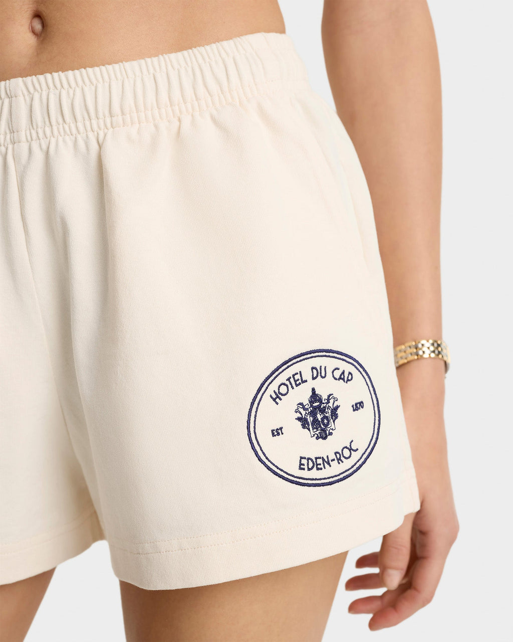 Eden Crest Disco Short - Cream/Navy
