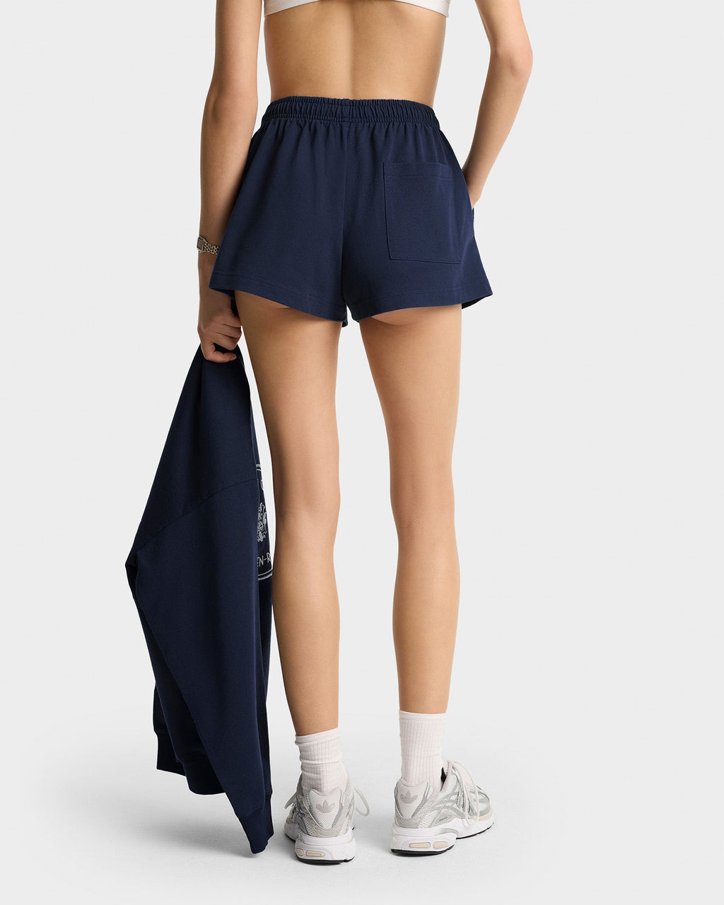 Eden Crest Disco Short - Navy/White