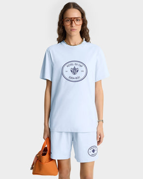 Eden Crest T-Shirt - Ciel/Navy