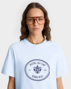 Eden Crest T-Shirt - Ciel/Navy