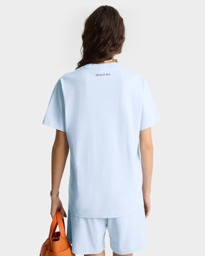 Eden Crest T-Shirt - Ciel/Navy