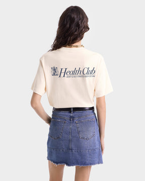 Lion Health T-Shirt - Cream/Navy