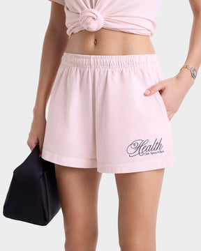 Health Script Disco Short - Pink Dolphin/Navy