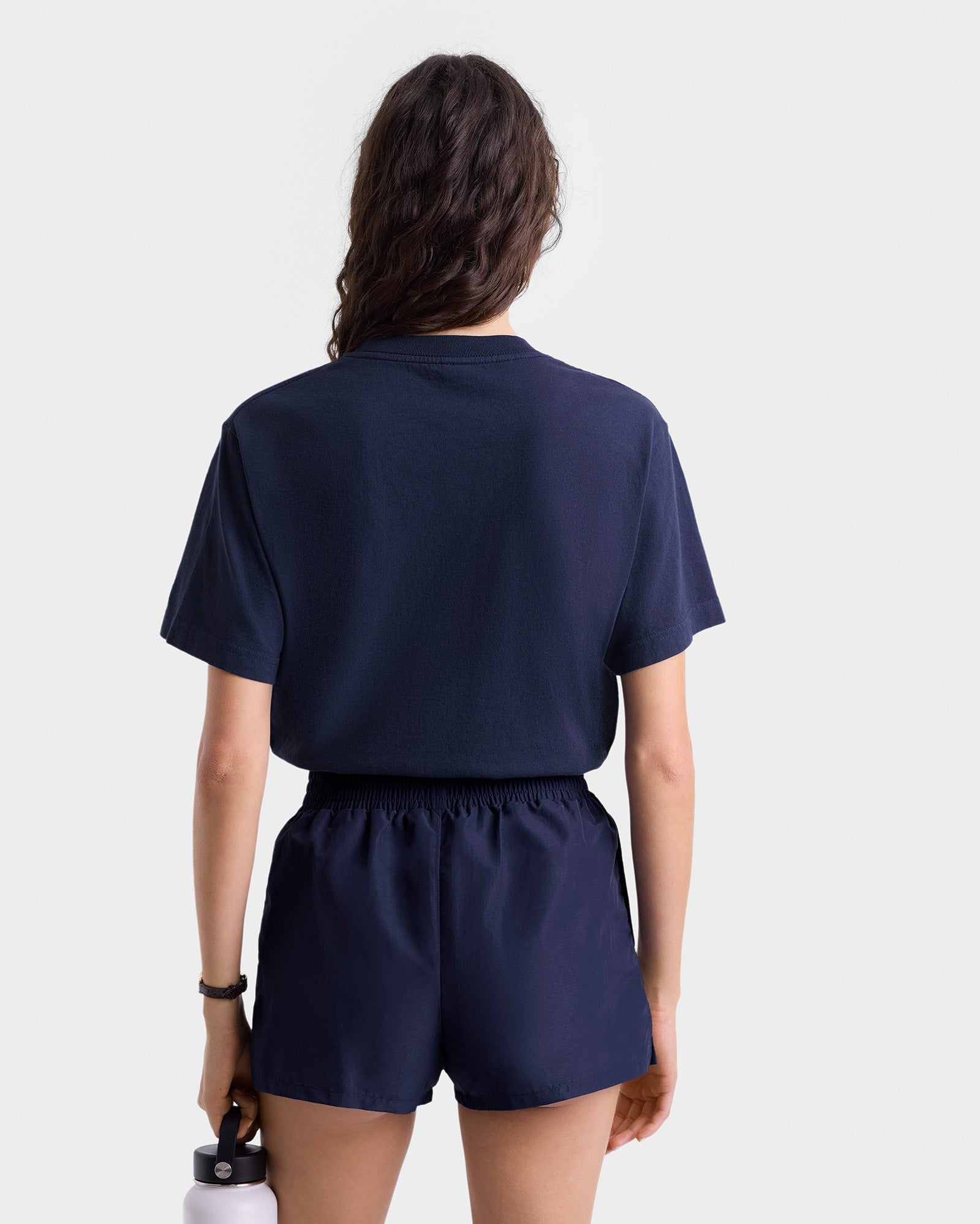 Paris Marathon T-Shirt - Navy/White