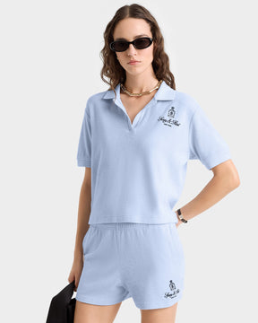 Vendome Terry Short - Ciel/Navy