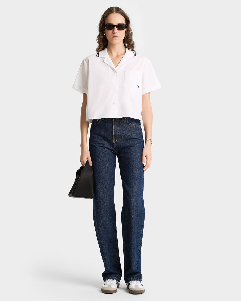 SRC Sailor Shirt - White/Navy