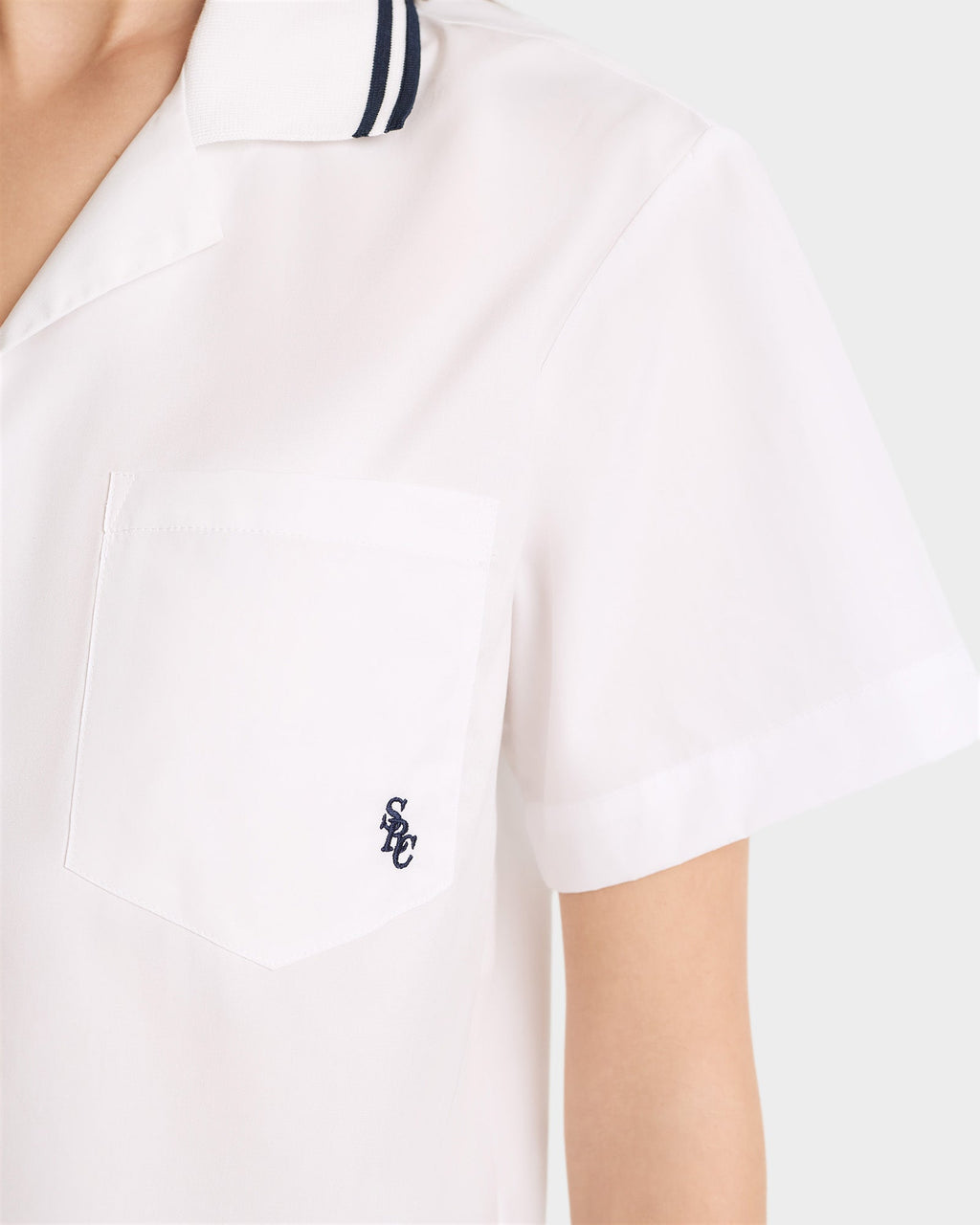 SRC Sailor Shirt - White/Navy