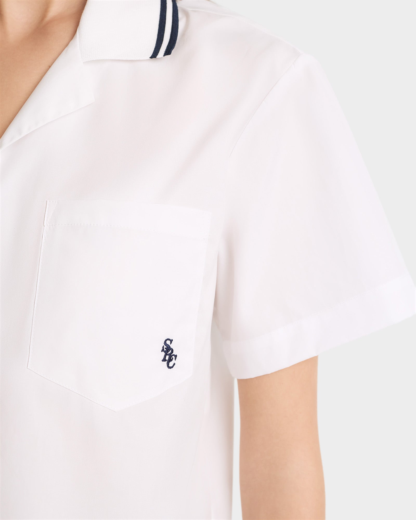 SRC Sailor Shirt - White/Navy