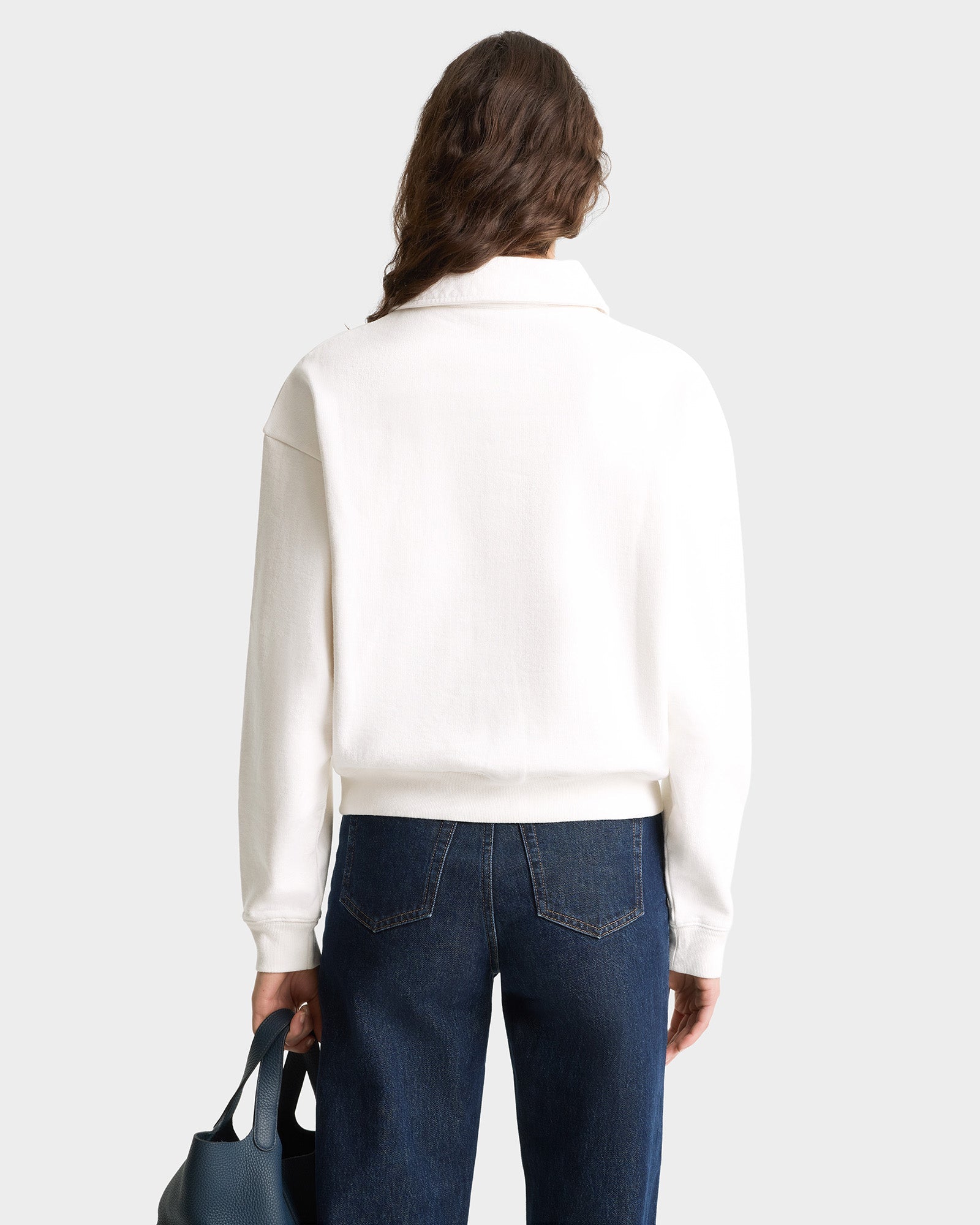 NY Health Club Polo - White/Navy