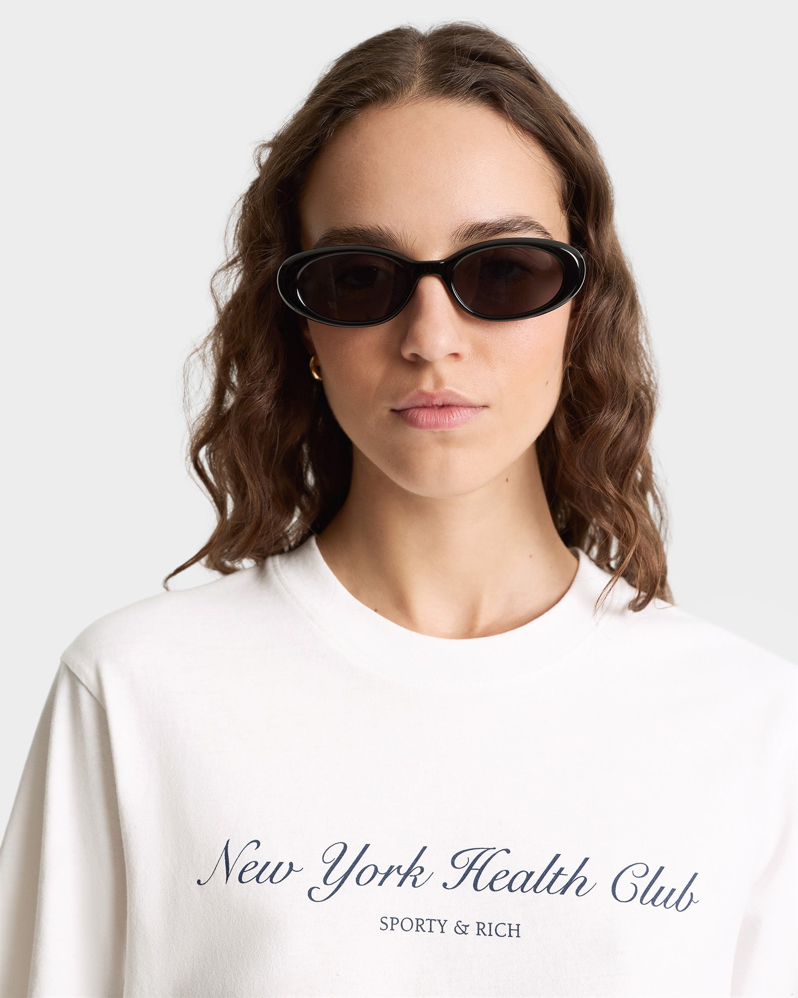 NY Health Club T-Shirt - White/Navy