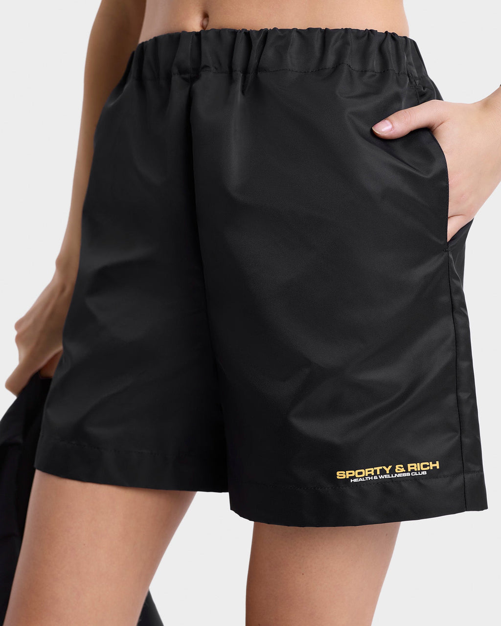 Bold Health Nylon Short - Black/Gold