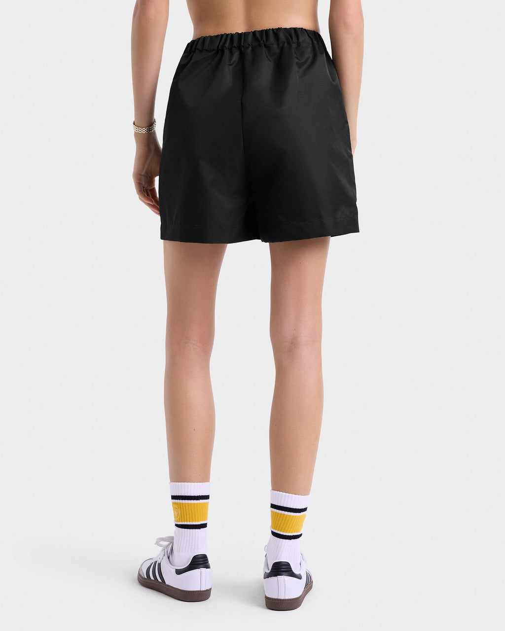 Bold Health Nylon Short - Black/Gold