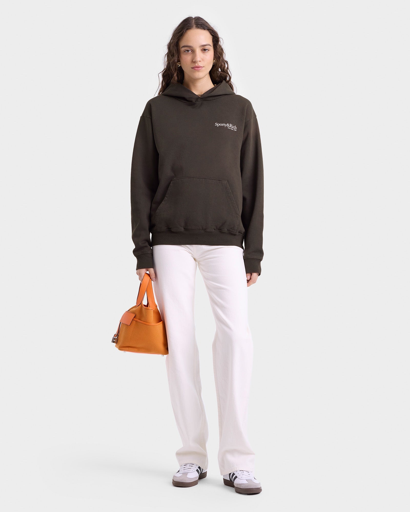 HWCNY Hoodie - Faded Black/White