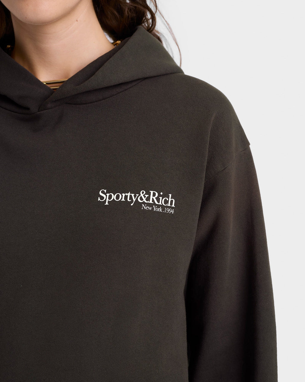 HWCNY Hoodie - Faded Black/White