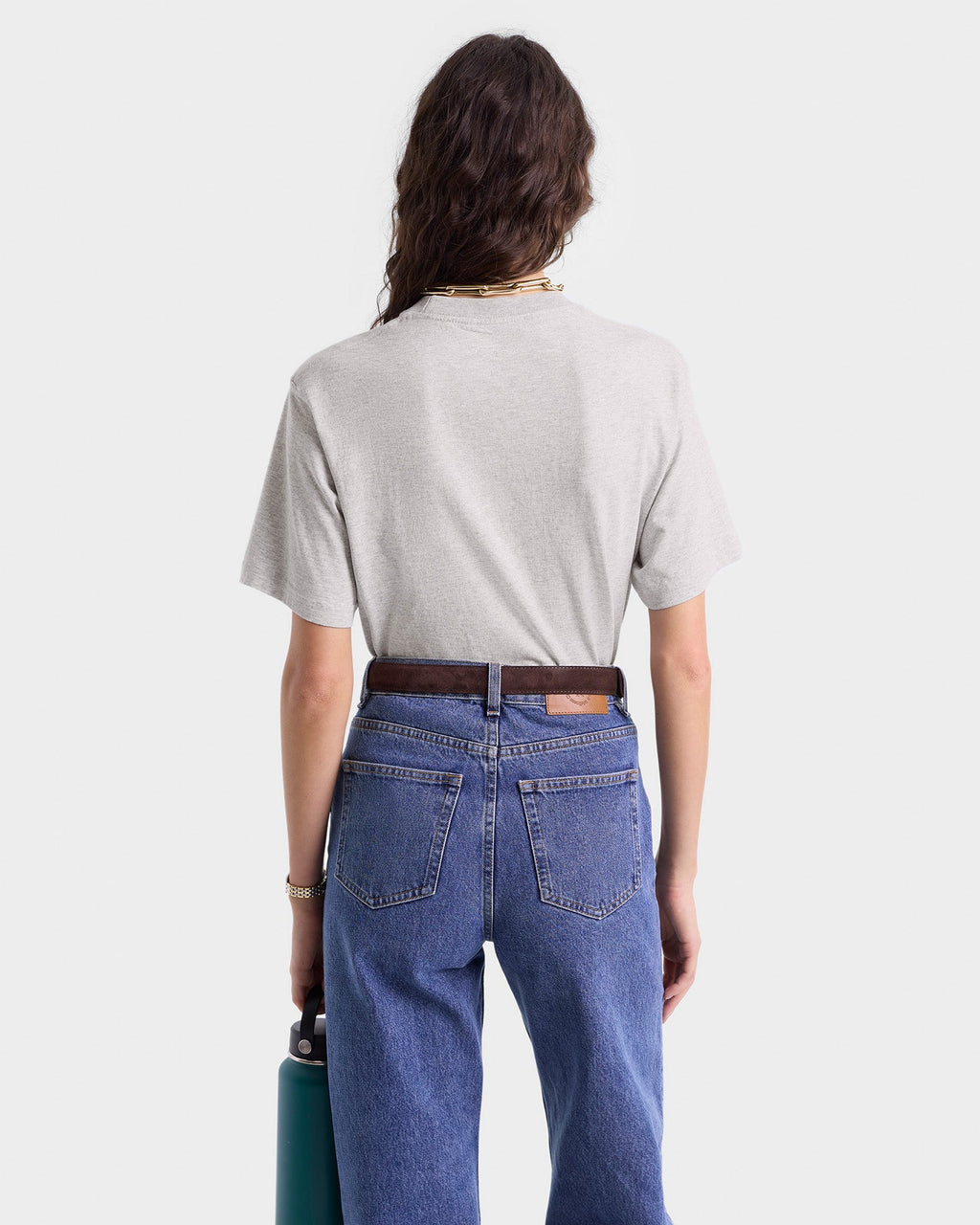 California T-Shirt - Heather Gray/Alpine