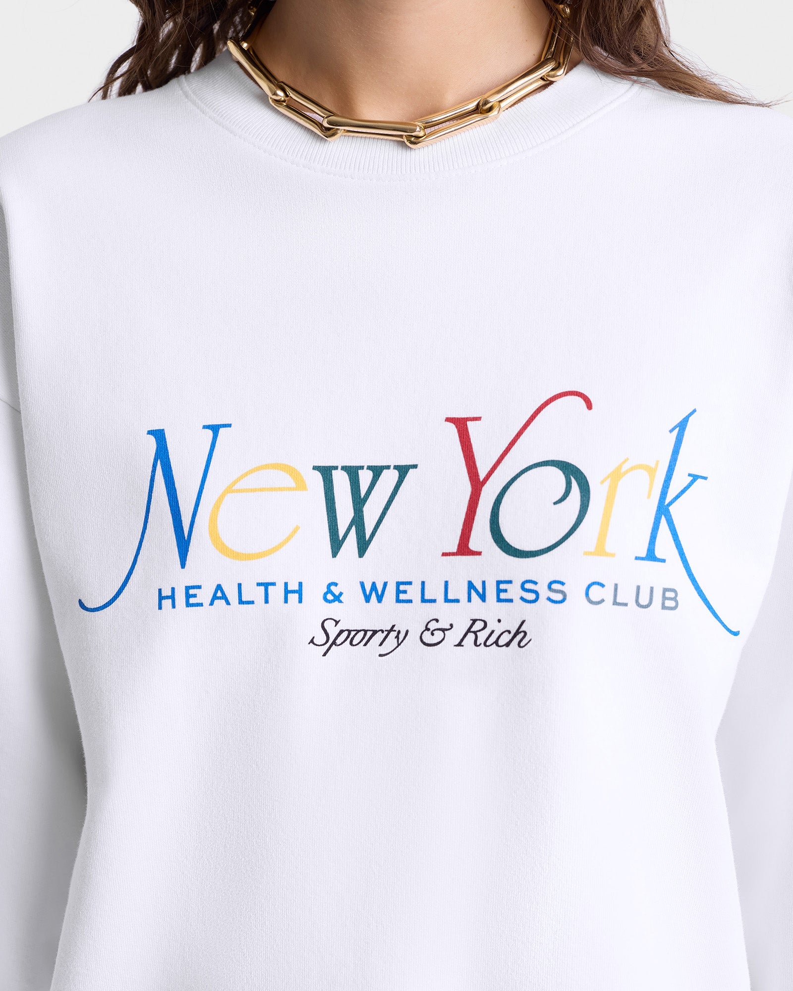 NY 94 Crewneck - White/Multi