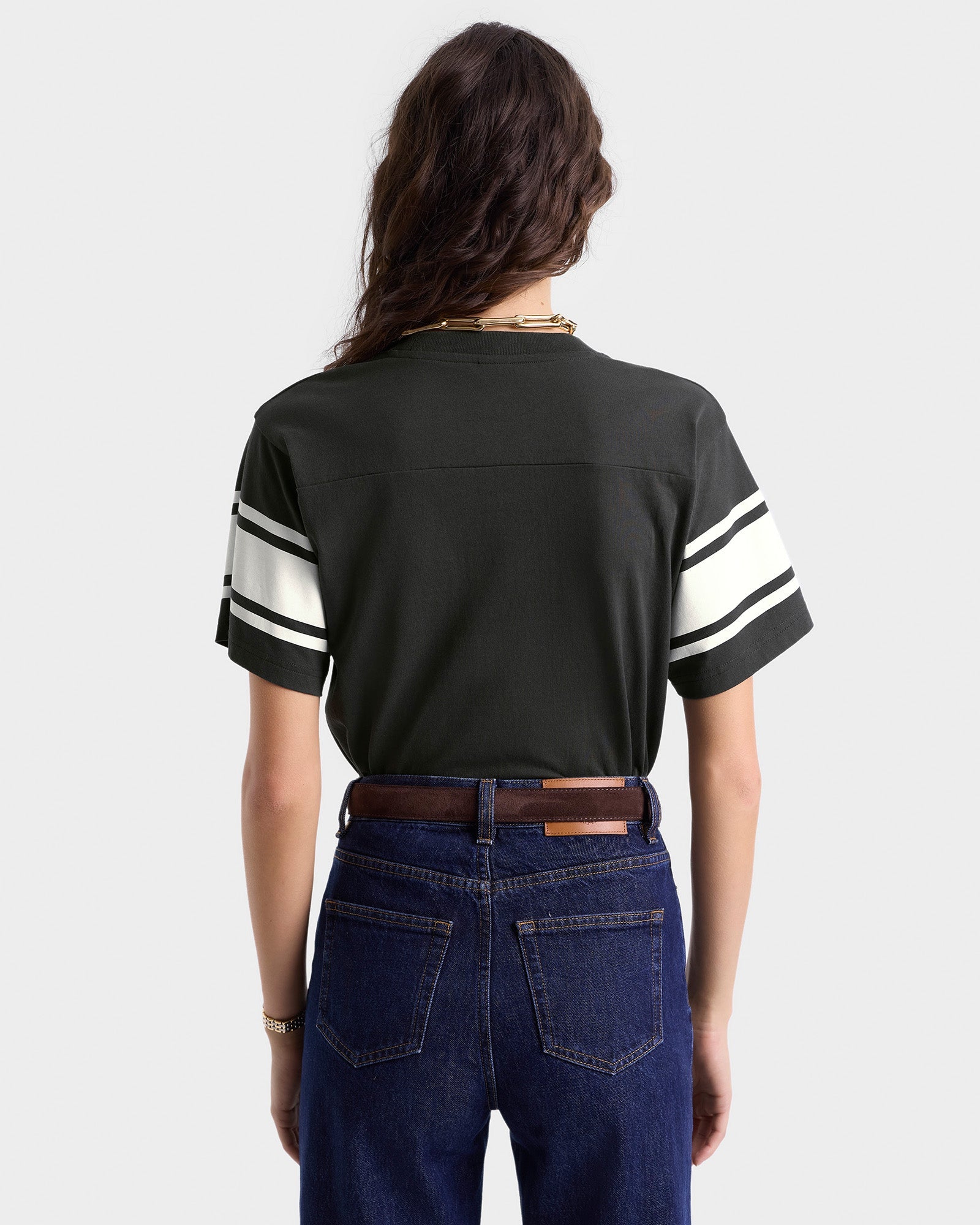 California Emblem Rugby Tee - Faded Black