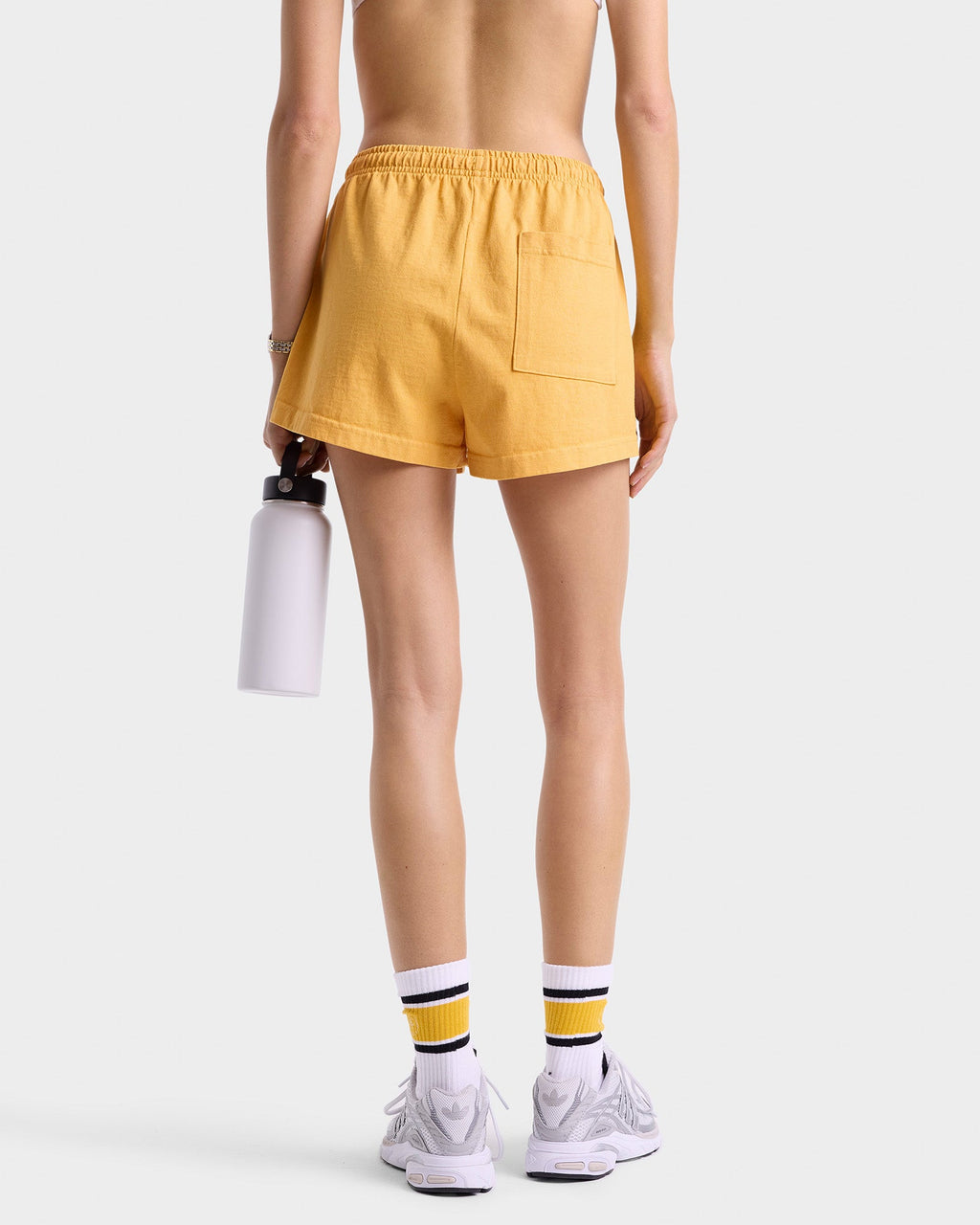 California Emblem Disco Short - Faded Gold