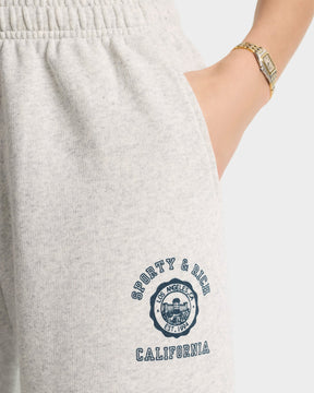 California Emblem Soft Sweatpant - Heather Gray/Navy