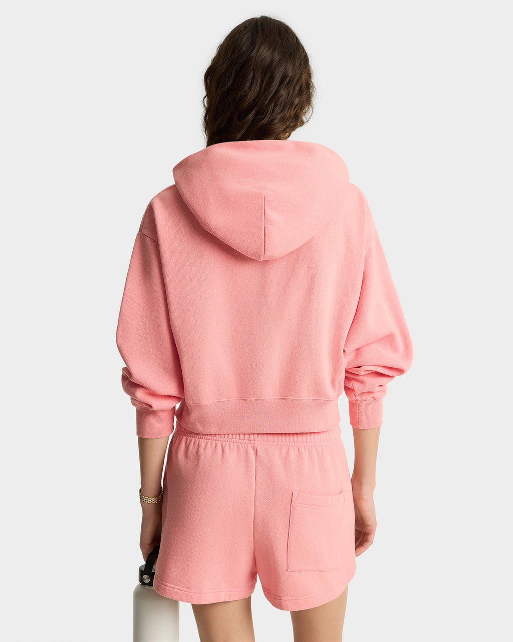 California Emblem Soft Disco Short - Carnation/White