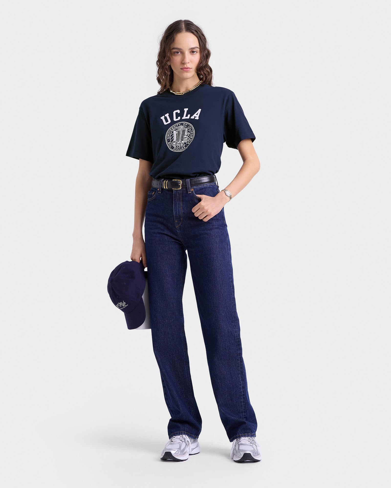 UCLA Crest T-Shirt - Navy/White