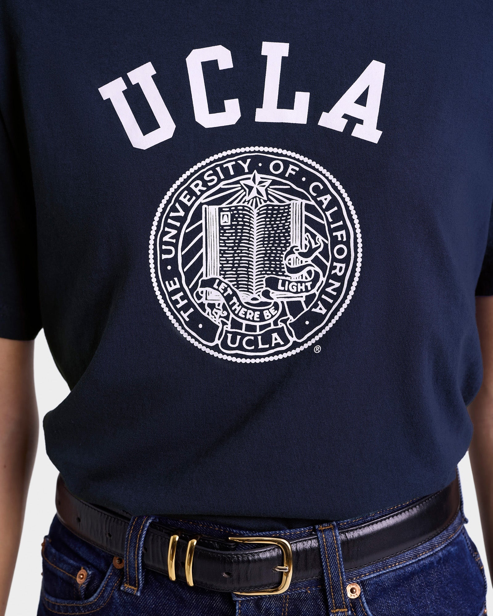 UCLA Crest T-Shirt - Navy/White