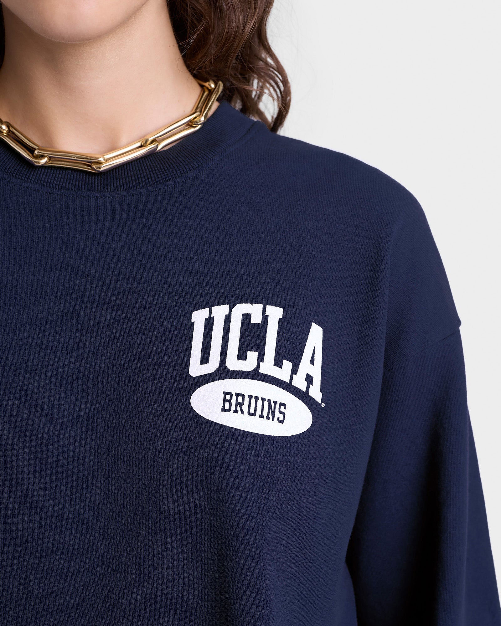 Westwood Crewneck - Navy/White