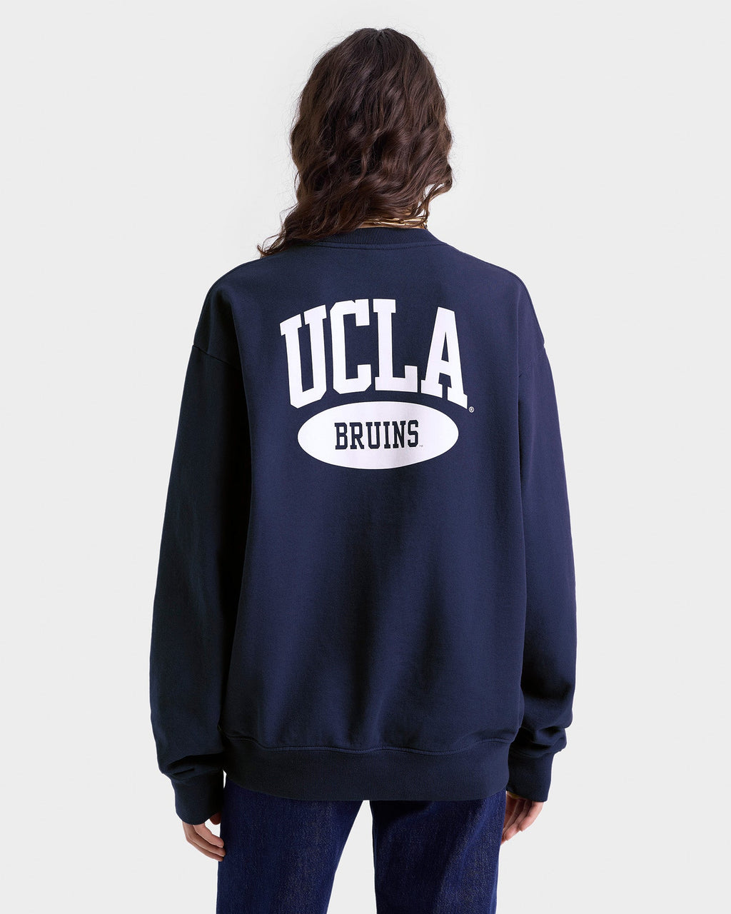 Westwood Crewneck - Navy/White