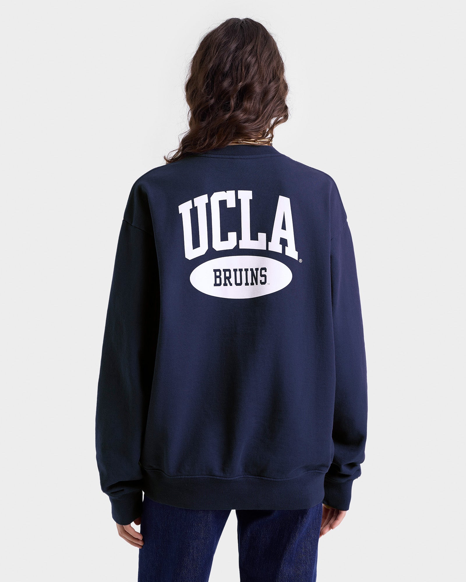 Westwood Crewneck - Navy/White