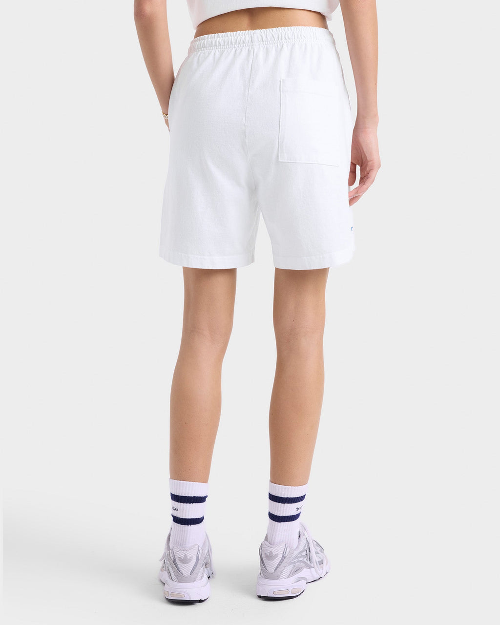 UCLA Crest Gym Short - White/Blue