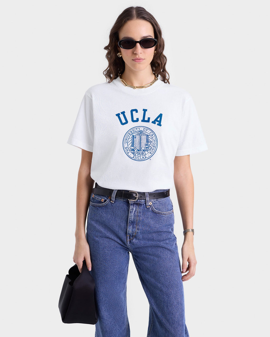 UCLA Crest T-Shirt - White/Blue