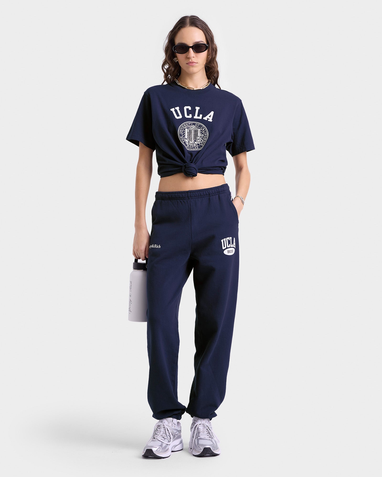 Westwood Sweatpant - Navy/White
