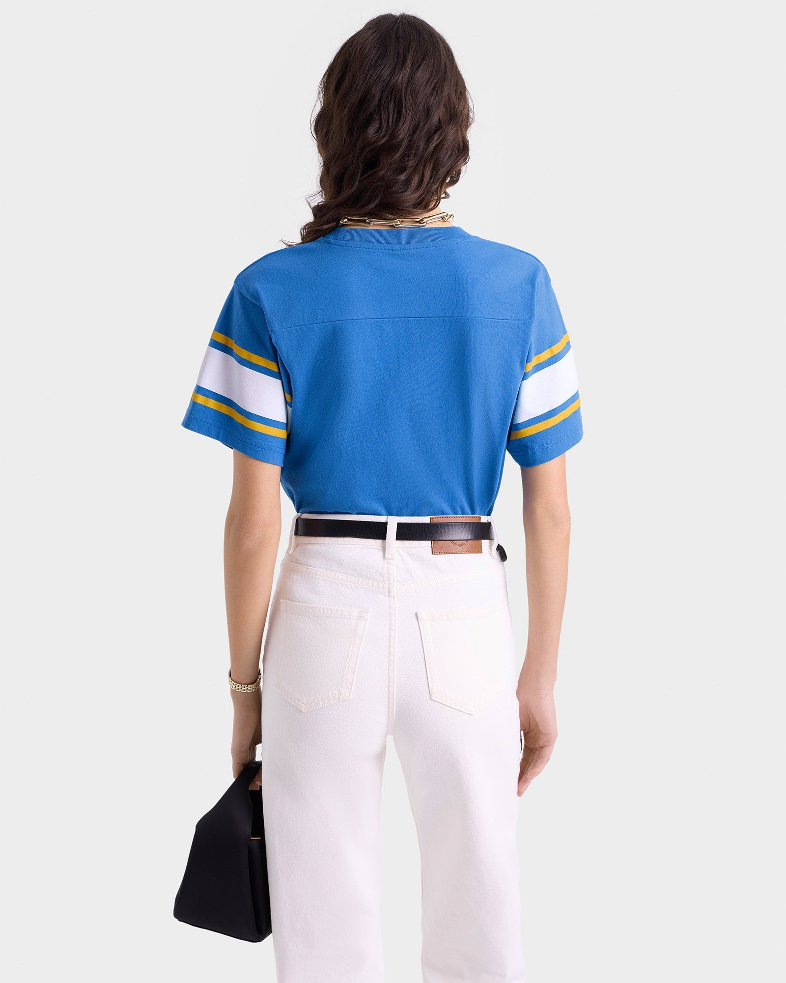 Westwood Rugby Tee - Blue/Gold/White