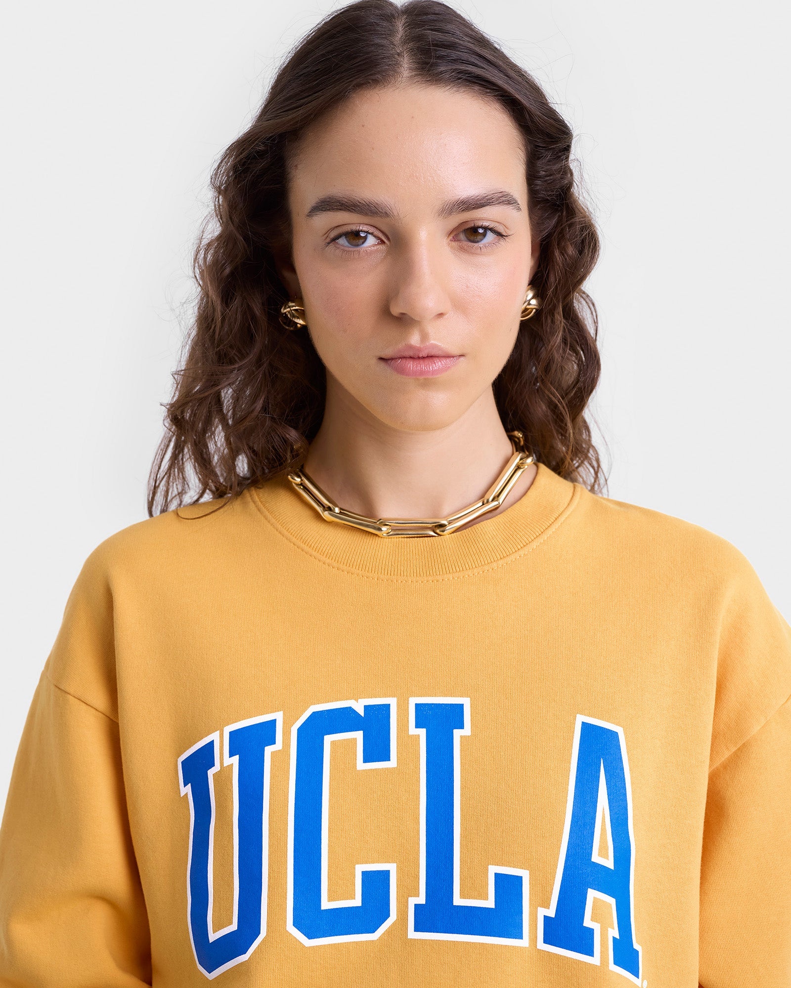 UCLA Ivy Crewneck - Gold/Blue